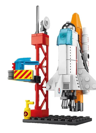 Spacecraft Model Assembling Toy Small Particle Building Blocks