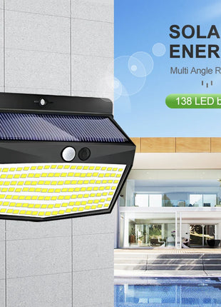 138/468/238 LED Solar Light Outdoor waterproof for garden Powered