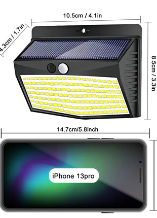 138/468/238 LED Solar Light Outdoor waterproof for garden Powered