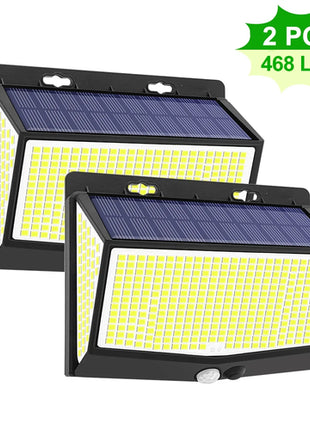 138/468/238 LED Solar Light Outdoor waterproof for garden Powered