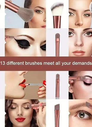 Makeup Brush Set Soft Fluffy Professiona Cosmetic Foundation Powder