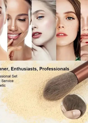 Makeup Brush Set Soft Fluffy Professiona Cosmetic Foundation Powder