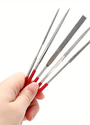 10Pcs Diamond Needle File Set For Jewelry Metal Wood Ceramic Glass