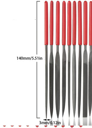 10Pcs Diamond Needle File Set For Jewelry Metal Wood Ceramic Glass
