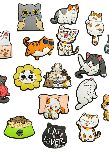 1pc Cute Cartoon Cats PVC