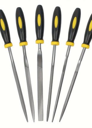 Premium Needle File Set - High-Carbon Steel Files with Non-Slip