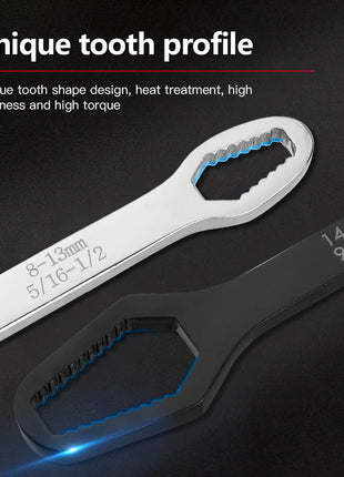 8-22mm Universal Torx Wrench Self-tightening Adjustable Glasses Wrench