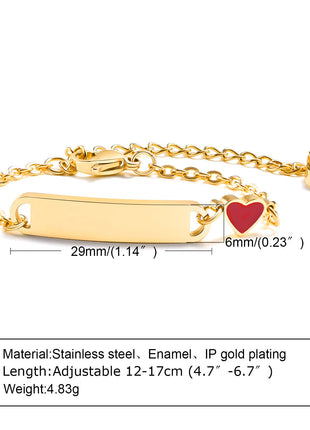 Custom Baby Bracelet Name | צמיד שם לתינוקות | Stainless Steel Baby