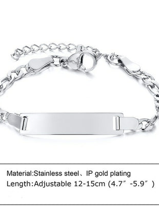 Custom Baby Bracelet Name | צמיד שם לתינוקות | Stainless Steel Baby