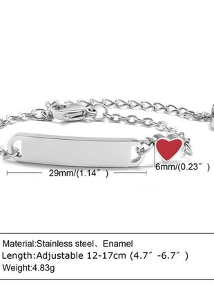 Custom Baby Bracelet Name | צמיד שם לתינוקות | Stainless Steel Baby