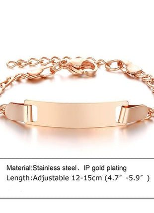 Custom Baby Bracelet Name | צמיד שם לתינוקות | Stainless Steel Baby