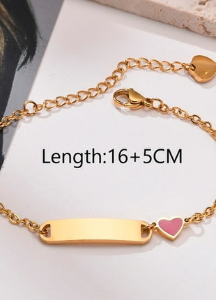 Custom Baby Bracelet Name | צמיד שם לתינוקות | Stainless Steel Baby