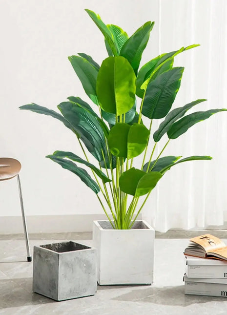 1pc Artificial Plants Large Tropical Palm Tree Fake Banana Plants