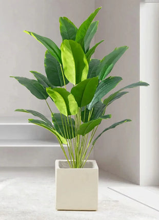 1pc Artificial Plants Large Tropical Palm Tree Fake Banana Plants