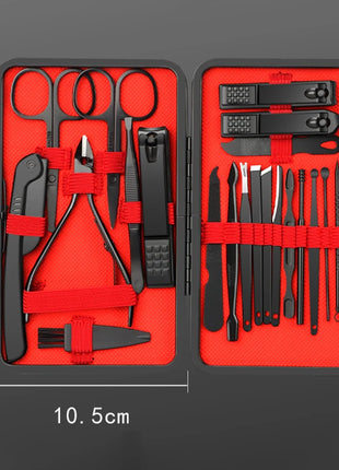 7/10/12/18/20/24PCS Set Professional Manicure Set Kits Stainless Steel