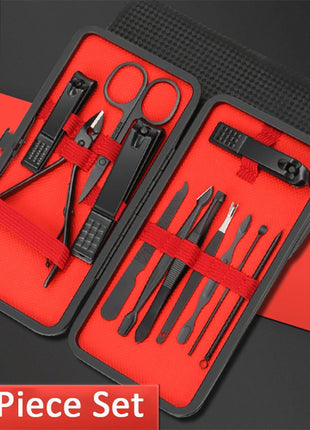 7/10/12/18/20/24PCS Set Professional Manicure Set Kits Stainless Steel