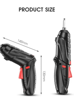 47 PCS 3.6V Electric Screwdriver Set 1800mAh Battery Powered Portable