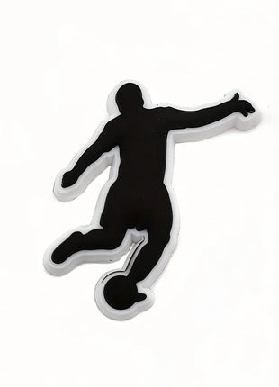 18pcs Or 22pcs Football Series Shoe Charms for Clogs Bubble Slides