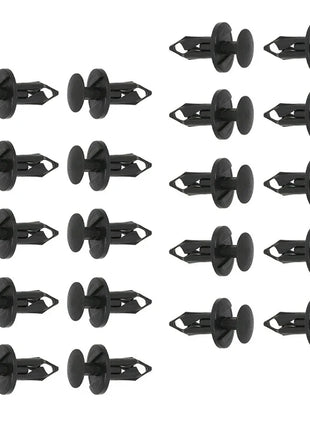 190pcs Car Retainer Clips 6 Size Plastic Fasteners Kit Auto Trim Panel
