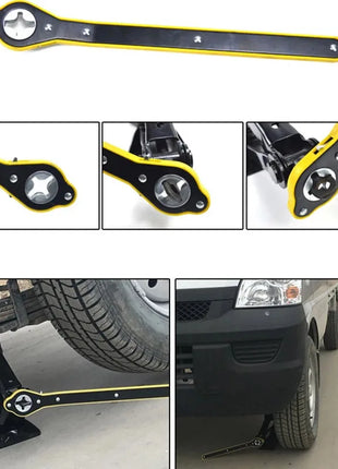 Car Labor-saving Jack Ratchet Wrench Scissor Jack Garage Tire Wheel