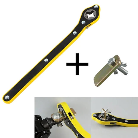 Car Labor-saving Jack Ratchet Wrench Scissor Jack Garage Tire Wheel