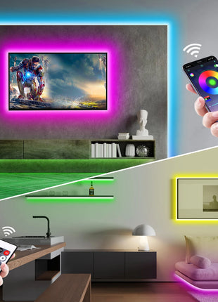 5V USB RGB Neon LED Strip Light,1/2/3/4/5M Waterproof Neon Strip With