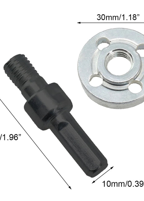 10mm Electric Drill To Angle Grinder Connecting Rod Converter Set