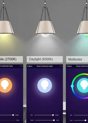 15W E27 Tuya LED Bulb Smart Life APP Control Dimmable RGB Color