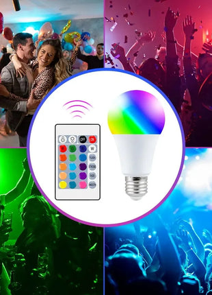 16 Colors RGB Bulb LED Multicolor Bulb E27 220V Household Lighting