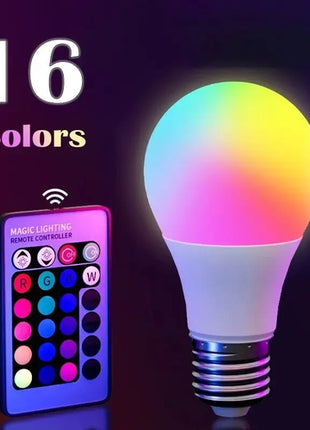 16 Colors RGB Bulb LED Multicolor Bulb E27 220V Household Lighting