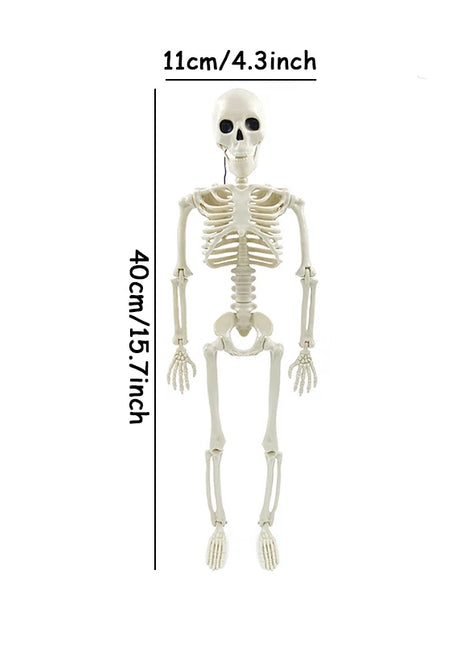 1pc Happy Halloween Modeling Humanoid Skeleton Decorative Props