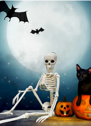 1pc Happy Halloween Modeling Humanoid Skeleton Decorative Props