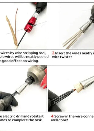 1PC Wire Twisting Tools Quickly Twister Electrician Artifact for Power