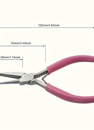 4.5-inch mini pliers, wire winding pliers, jewelry pliers, needle