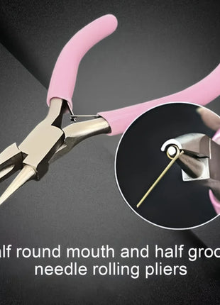 4.5-inch mini pliers, wire winding pliers, jewelry pliers, needle