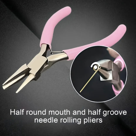 4.5-inch mini pliers, wire winding pliers, jewelry pliers, needle