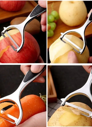 1PC Stainless Steel Vegetable Peeler Potato Peeler Multi-function