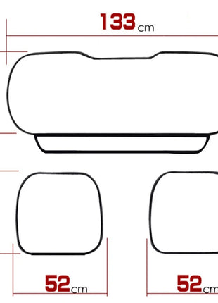 Universal Leather Car Seat Covers interior Automobiles Seats Cover