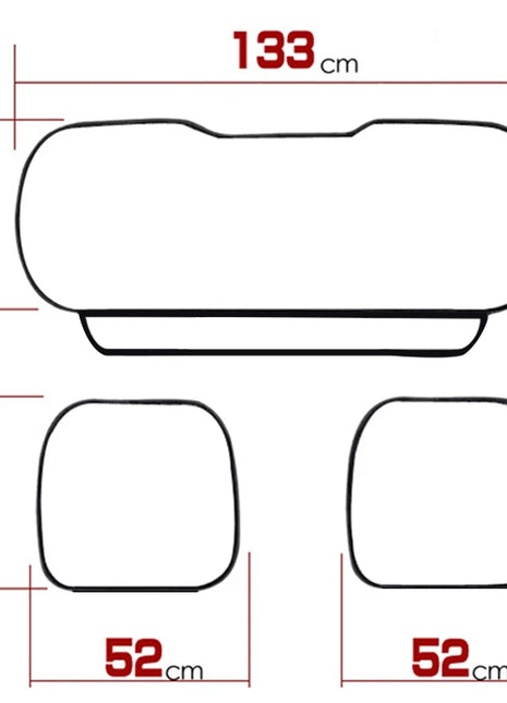 Universal Leather Car Seat Covers interior Automobiles Seats Cover