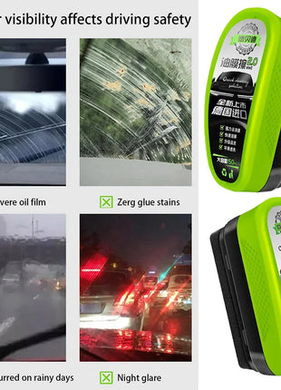 Glass Oil Film Remover For Car Window Windshield Hydrophobic Glass