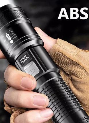 1600000 LM Super Bright Flashlight USB Rechargeable LED Long Range