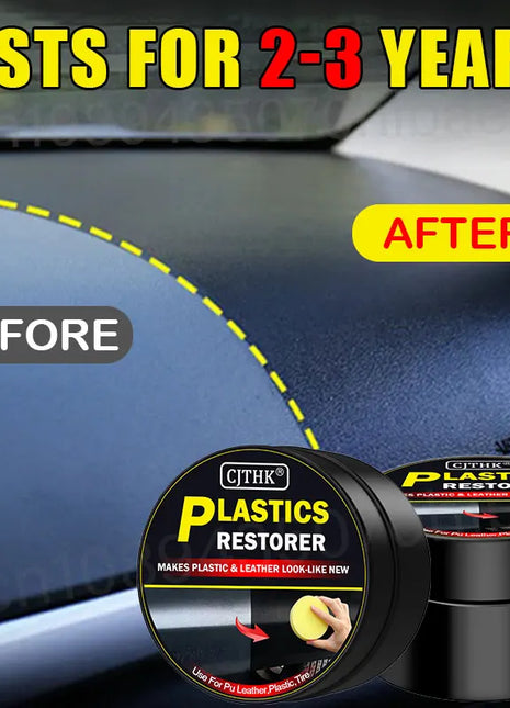 Car Plastic Restorer Universal Leather and Plastic Repair Polishing