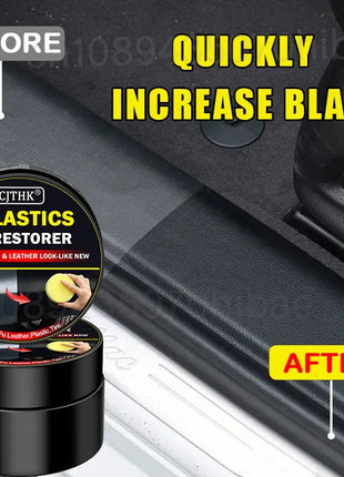 Car Plastic Restorer Universal Leather and Plastic Repair Polishing
