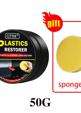 Car Plastic Restorer Universal Leather and Plastic Repair Polishing