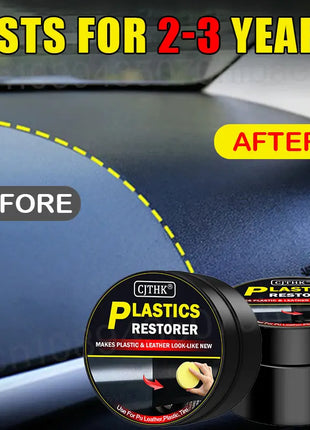 Car Plastic Restorer Universal Leather and Plastic Repair Polishing