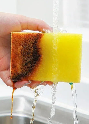 1-60PCS Kitchen Sponges Dual-Sided Scrub Pads Super Absorbent Dish