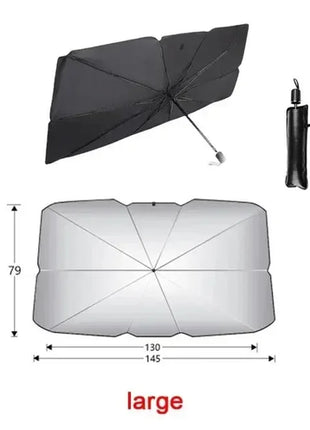 Car Sunshade Umbrella For Auto Shading Car Sun Shade Protector Parasol