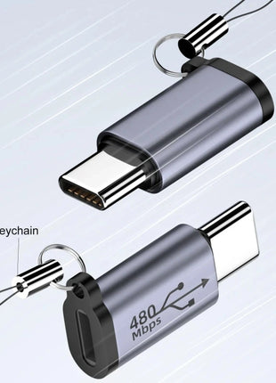 1pcs C- Type Female to Mini USB/C-Type Female to Micro USB/Micro USB