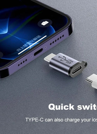 1pcs C- Type Female to Mini USB/C-Type Female to Micro USB/Micro USB