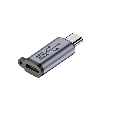 1pcs C- Type Female to Mini USB/C-Type Female to Micro USB/Micro USB